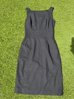 Classic Black Sheath Dress - Women